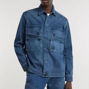 G-Star Raw Utility Overshirt Denim Jacket, Size XL